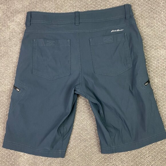 Eddie Bauer First Ascent Shorts Men's 34 Slate Blue Guide Pro Cargo Hiking - Picture 5 of 15